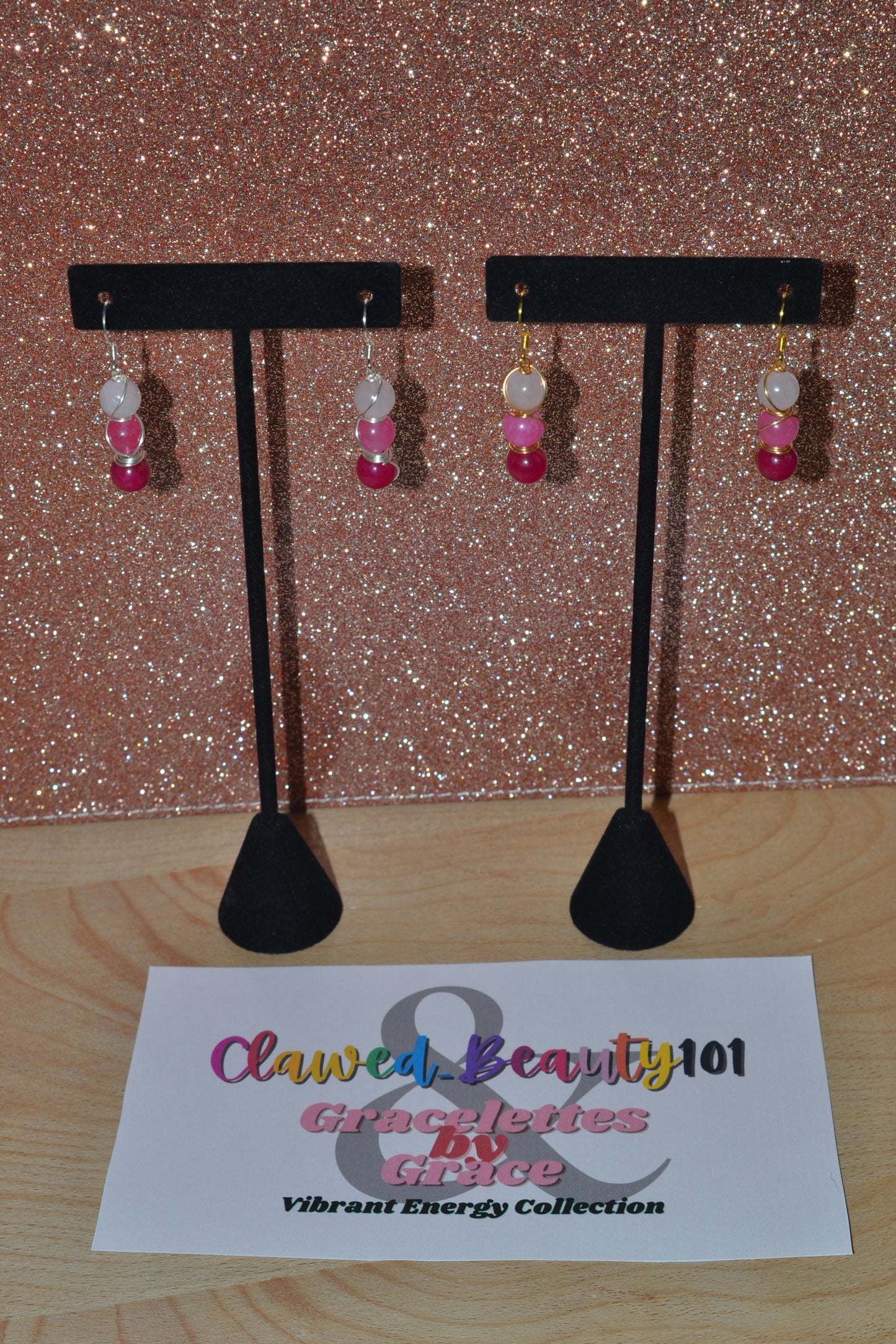 Heartbreaker Dangle Earrings (Gold or Silver)