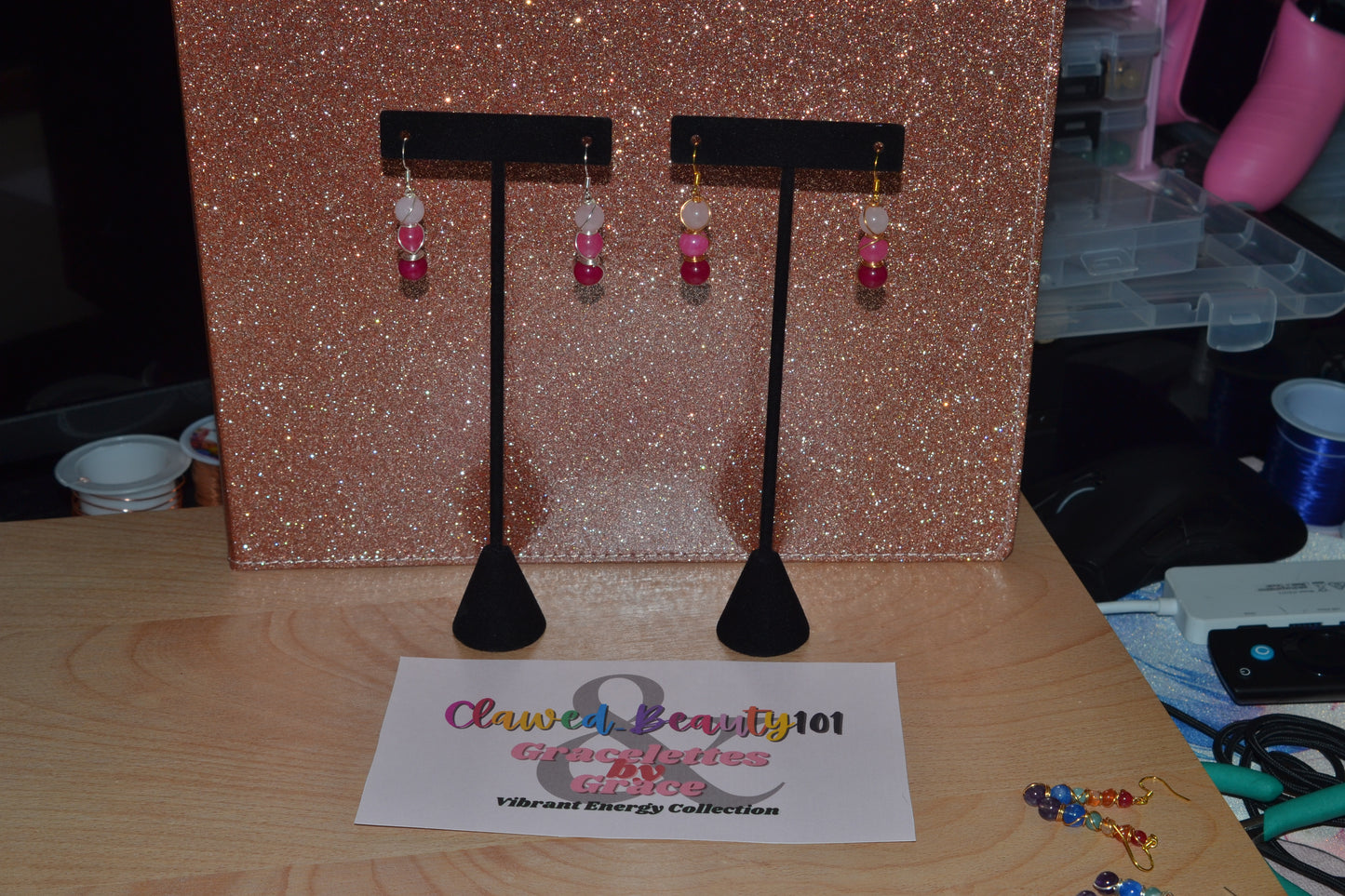 Heartbreaker Dangle Earrings (Gold or Silver)