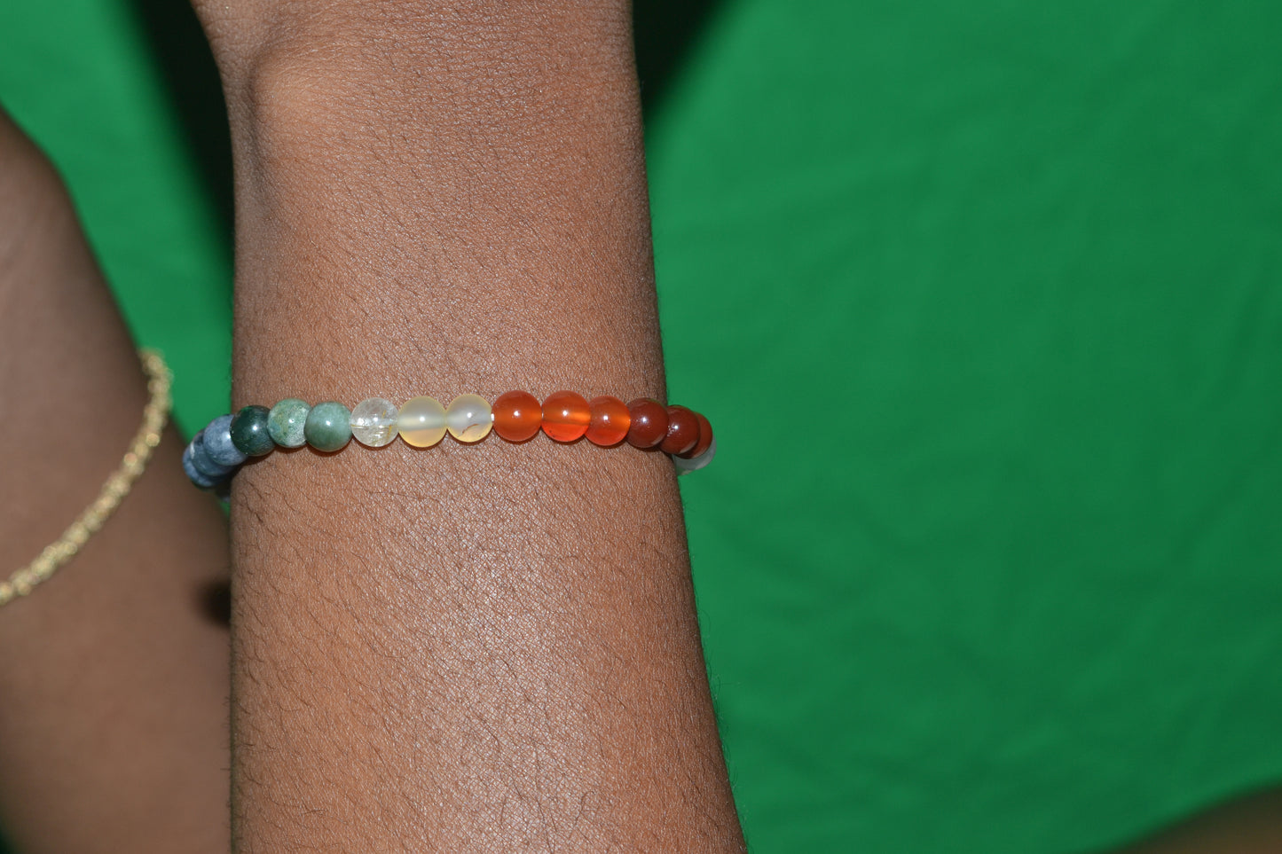 Radiant Rainbow Gemstone Set – Earrings & Bracelet for Balance, Light & Alignment