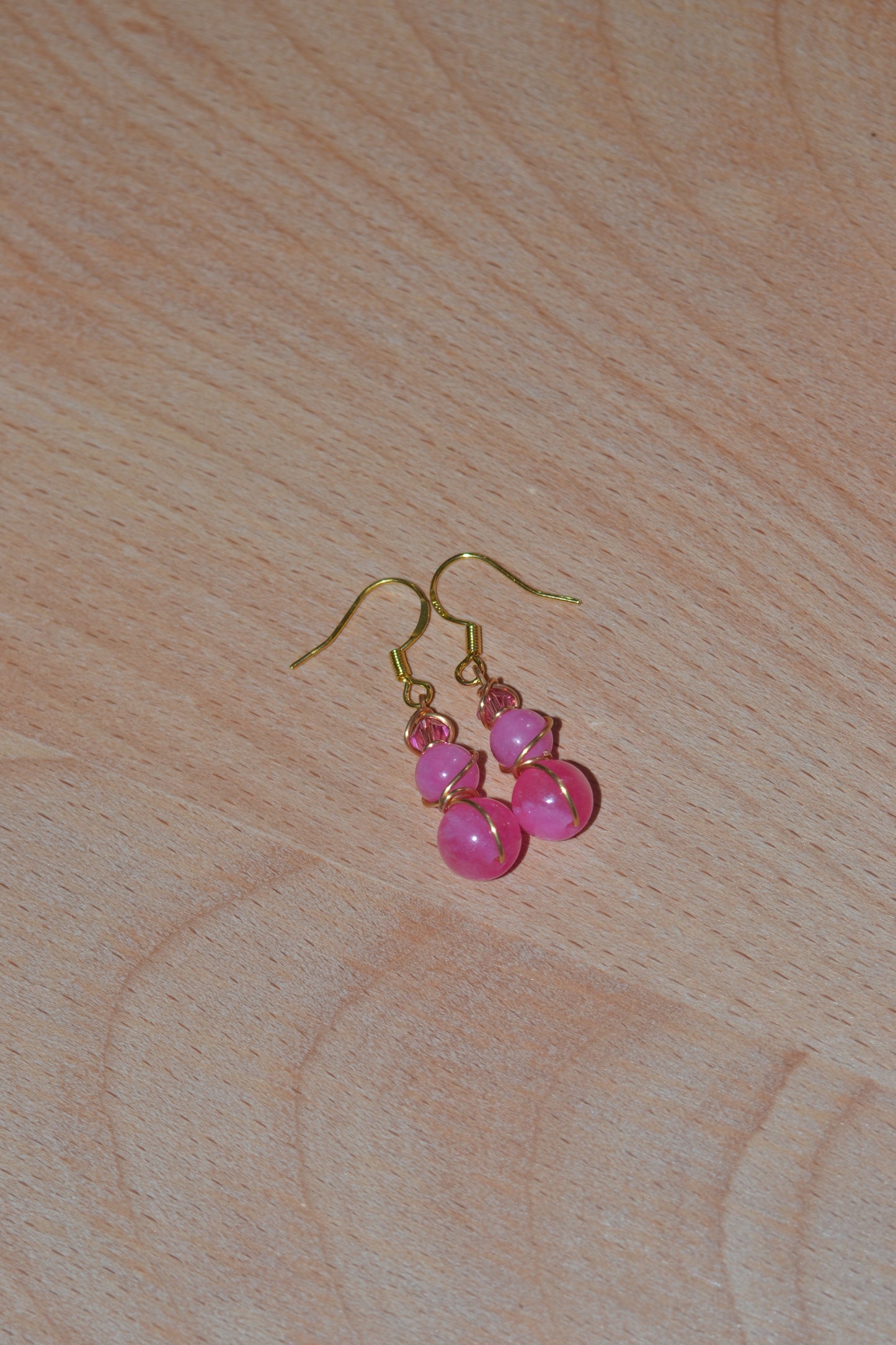 Bubblegum Bite Dangle Earrings (Gold or Silver)