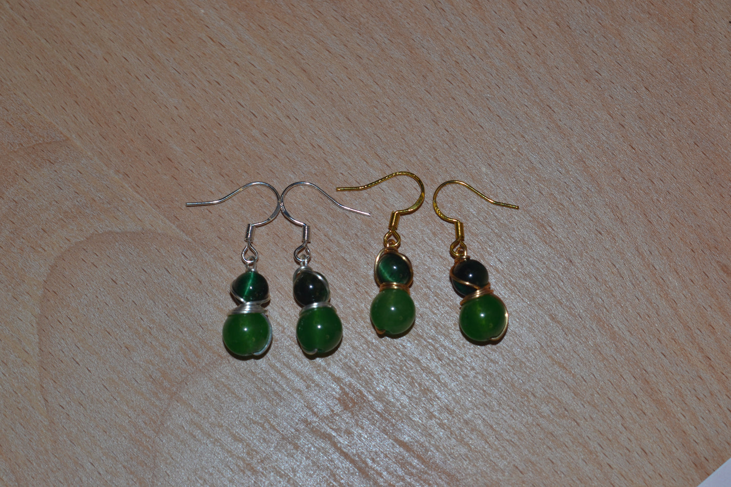Shock Bite Drop Earrings (Gold or Silver)