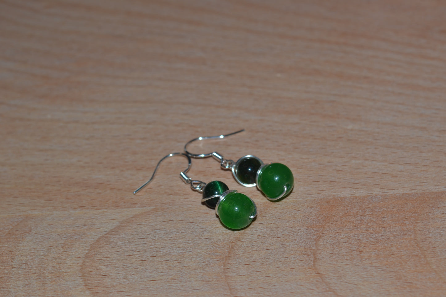 Shock Bite Drop Earrings (Gold or Silver)