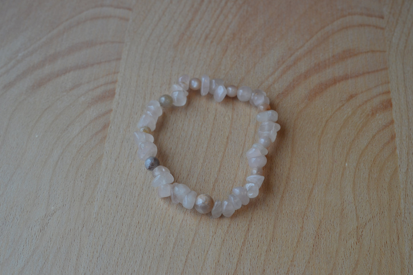 Rose Quartz & Sunstone Bracelet – Love, Radiance & Feminine Power