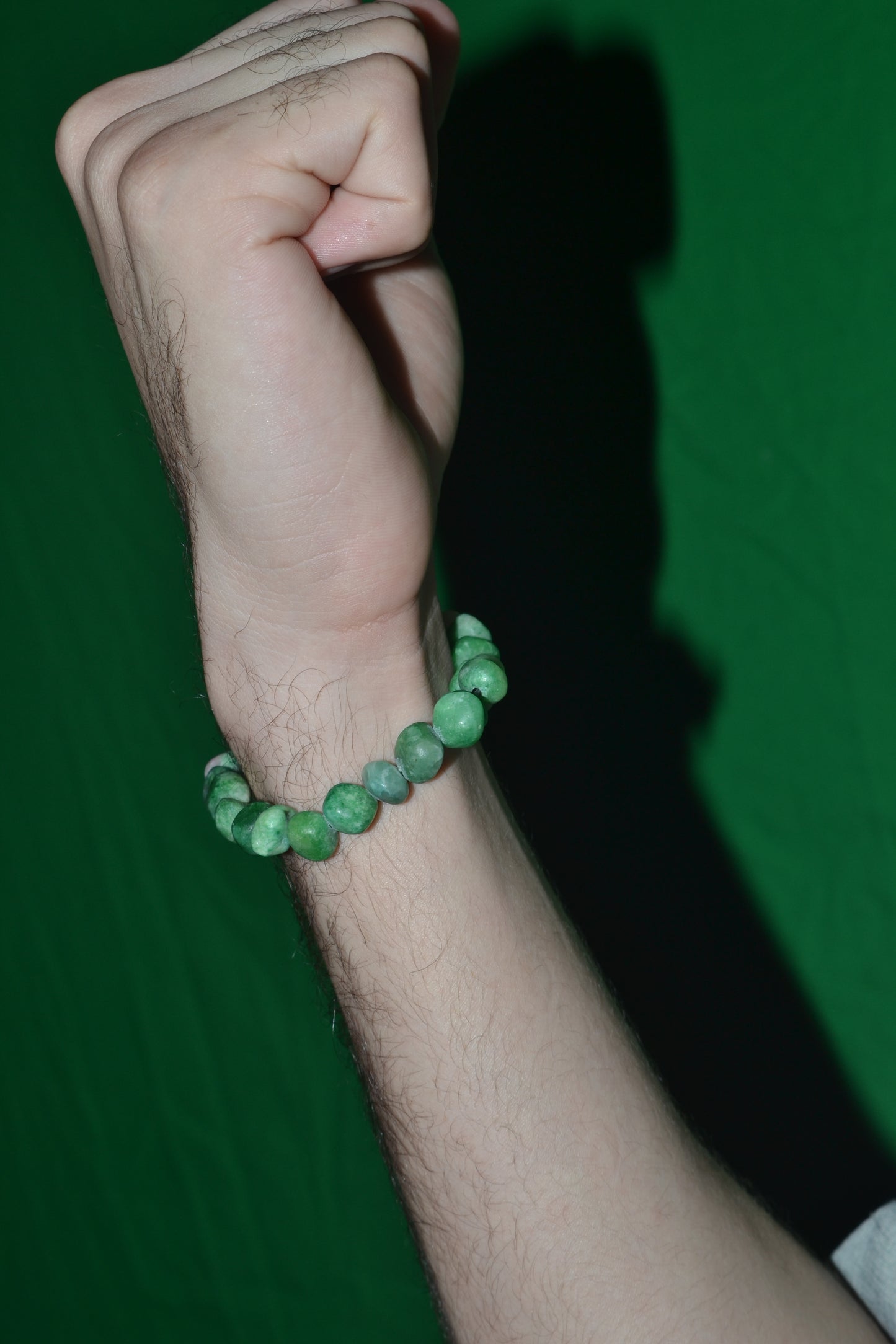 Raw Jade Choker & Bracelet Set – Wild Heart Energy & Earth Beauty (18")