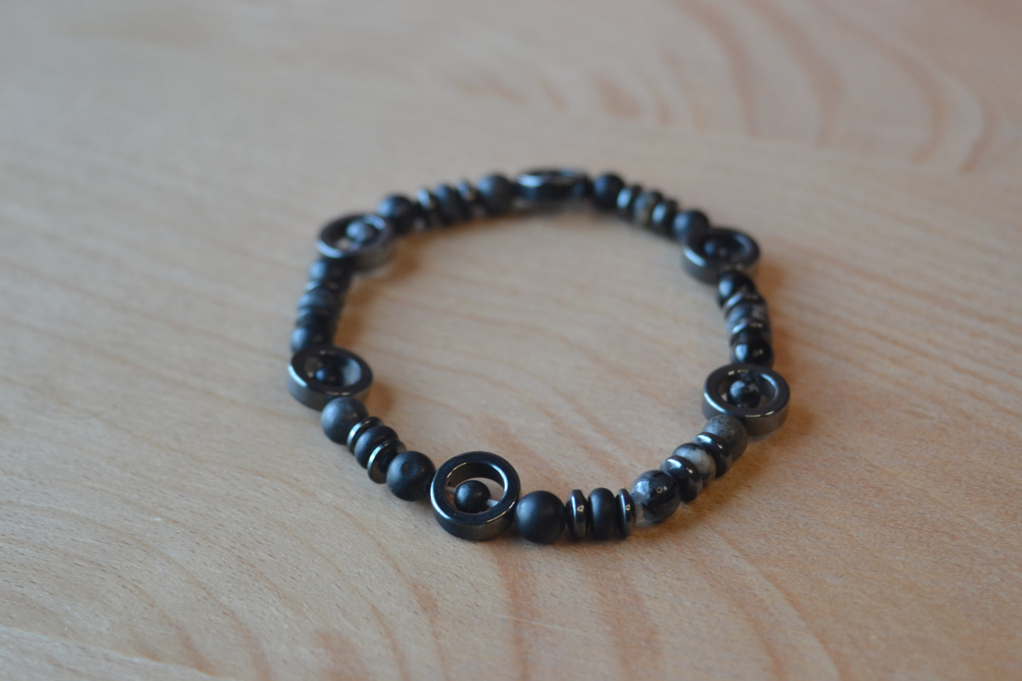 Snow & Steel Fidget Bracelet