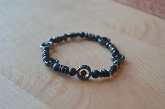 Snow & Steel Fidget Bracelet