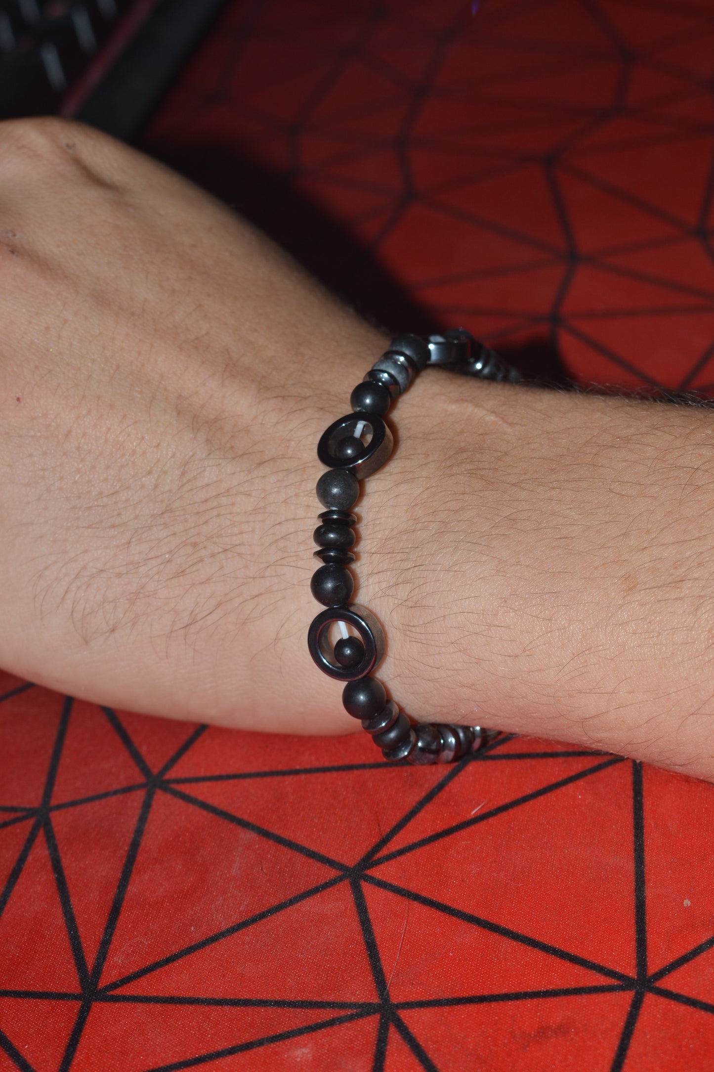 Snow & Steel Fidget Bracelet