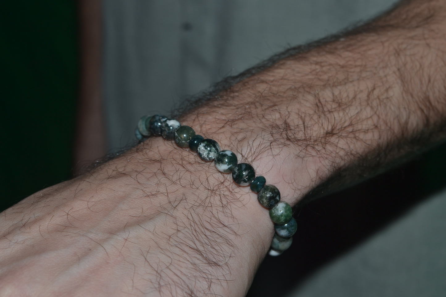 Moss Agate & Moss Jasper Bracelet – Growth, Healing & Grounding