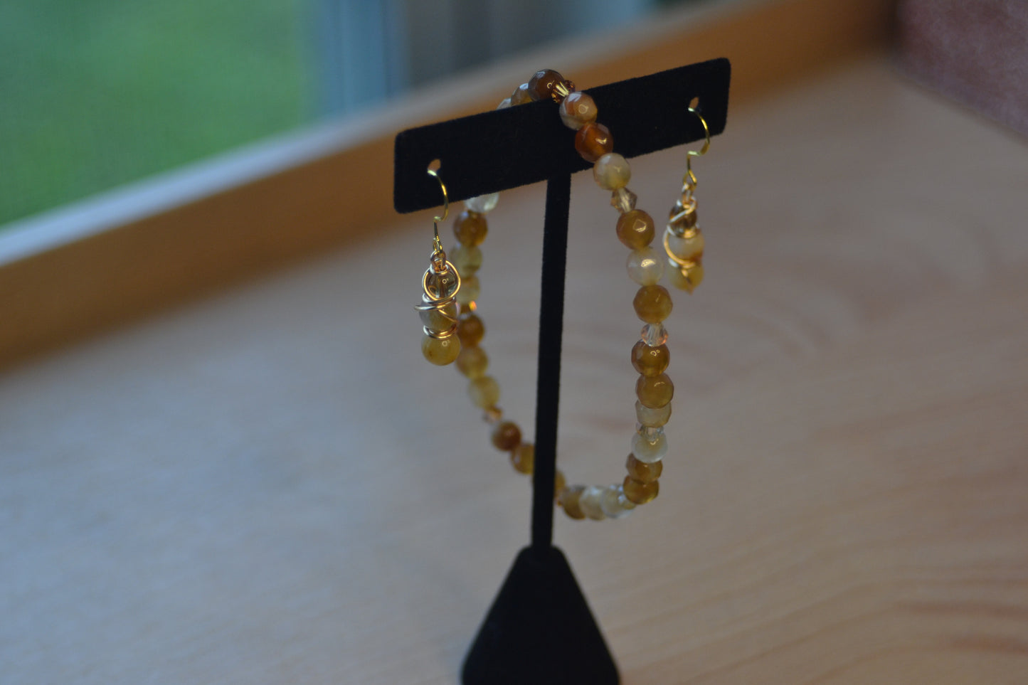 Yellow Jade & Smoky Quartz Jewelry Set – Radiant Feminine Energy & Empowered Joy