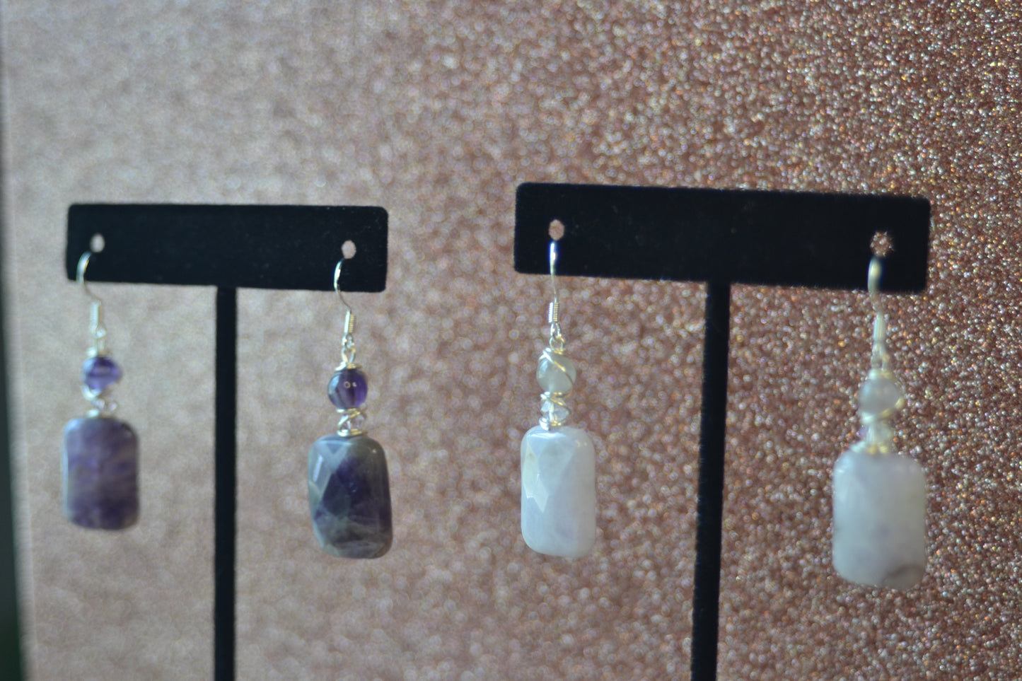 Amethyst Elegant Earrings