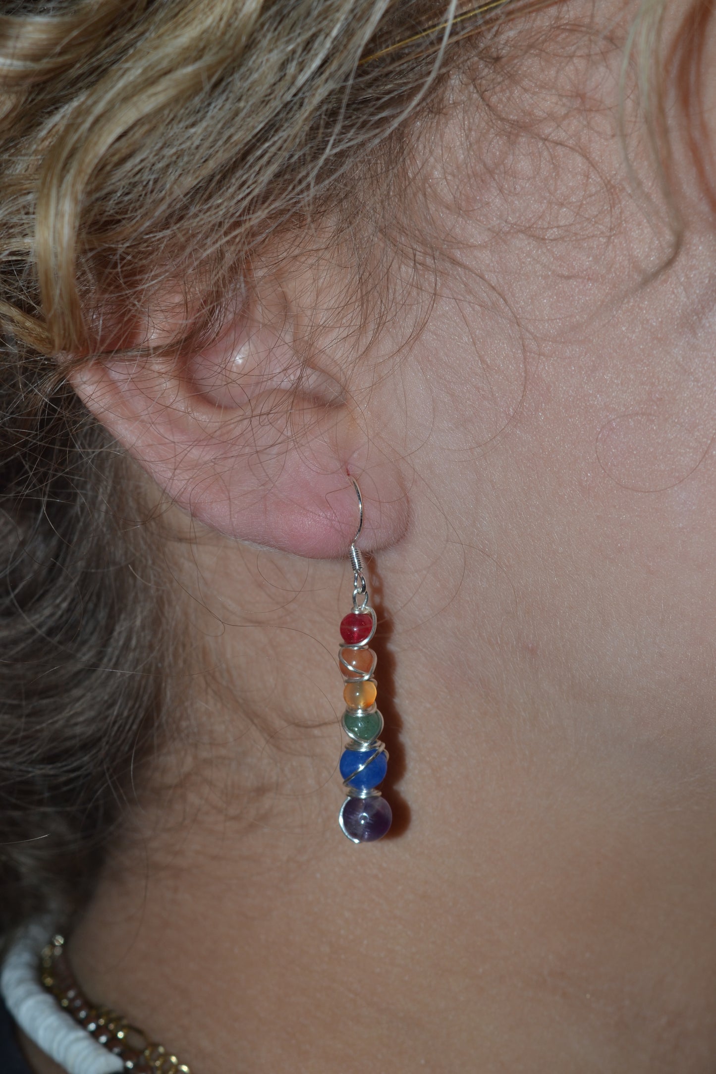 π Rainbow Energy Earrings