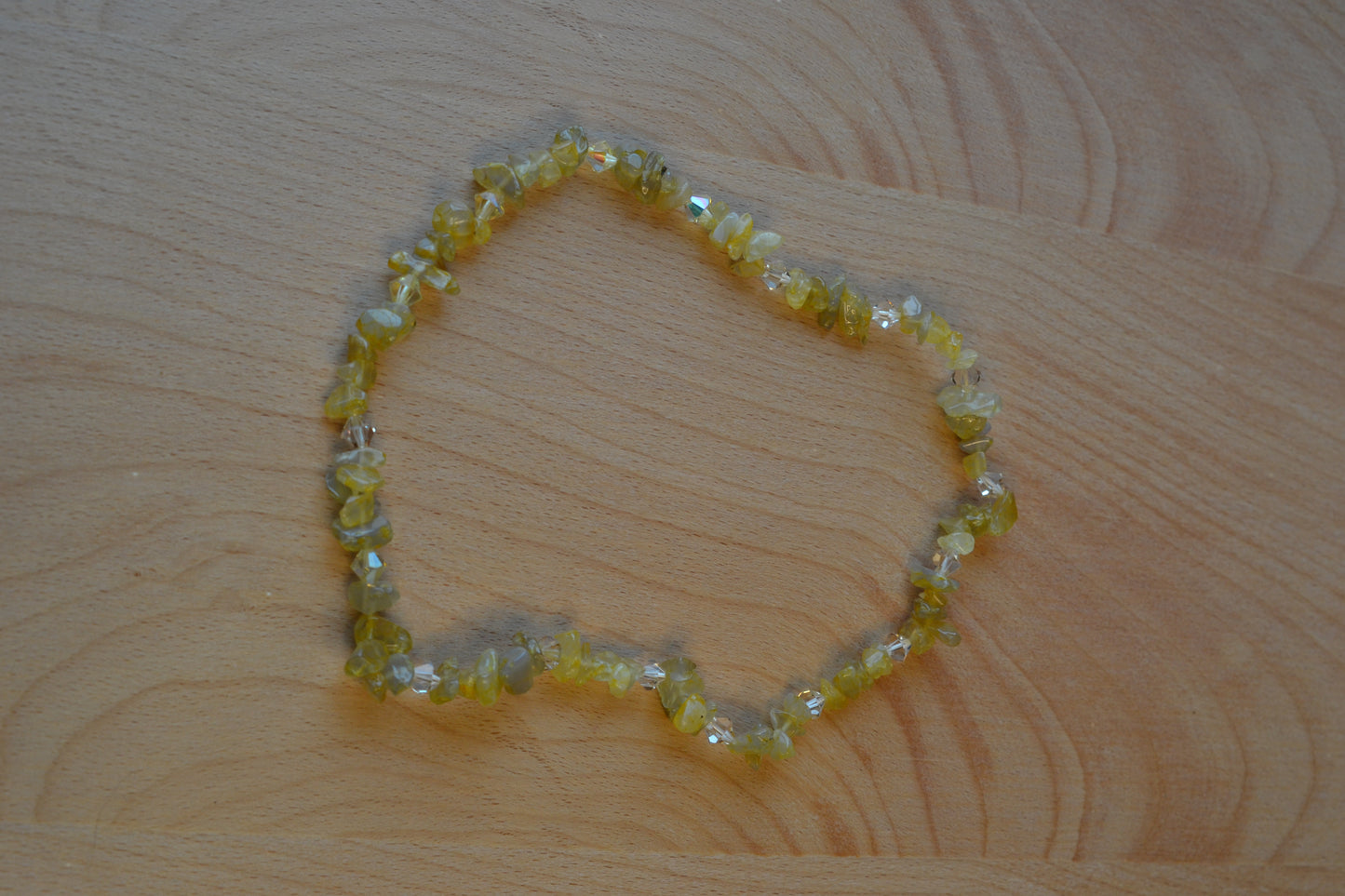 Yellow Agate & Crystal Choker – Radiance, Joy & Solar Power (14")
