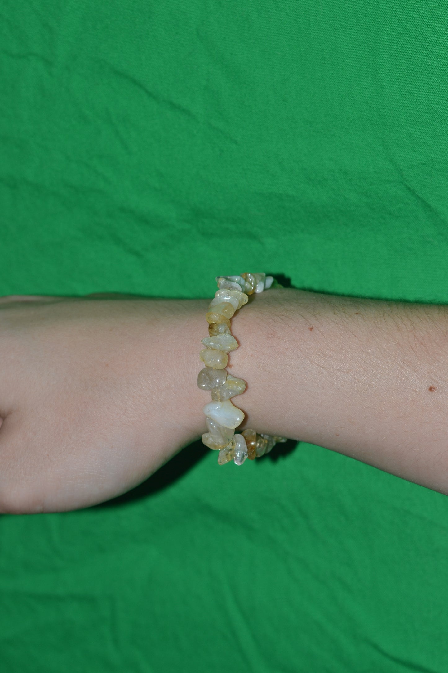Citrine Chip Bead Bracelet β Joy, Abundance & Solar Confidence