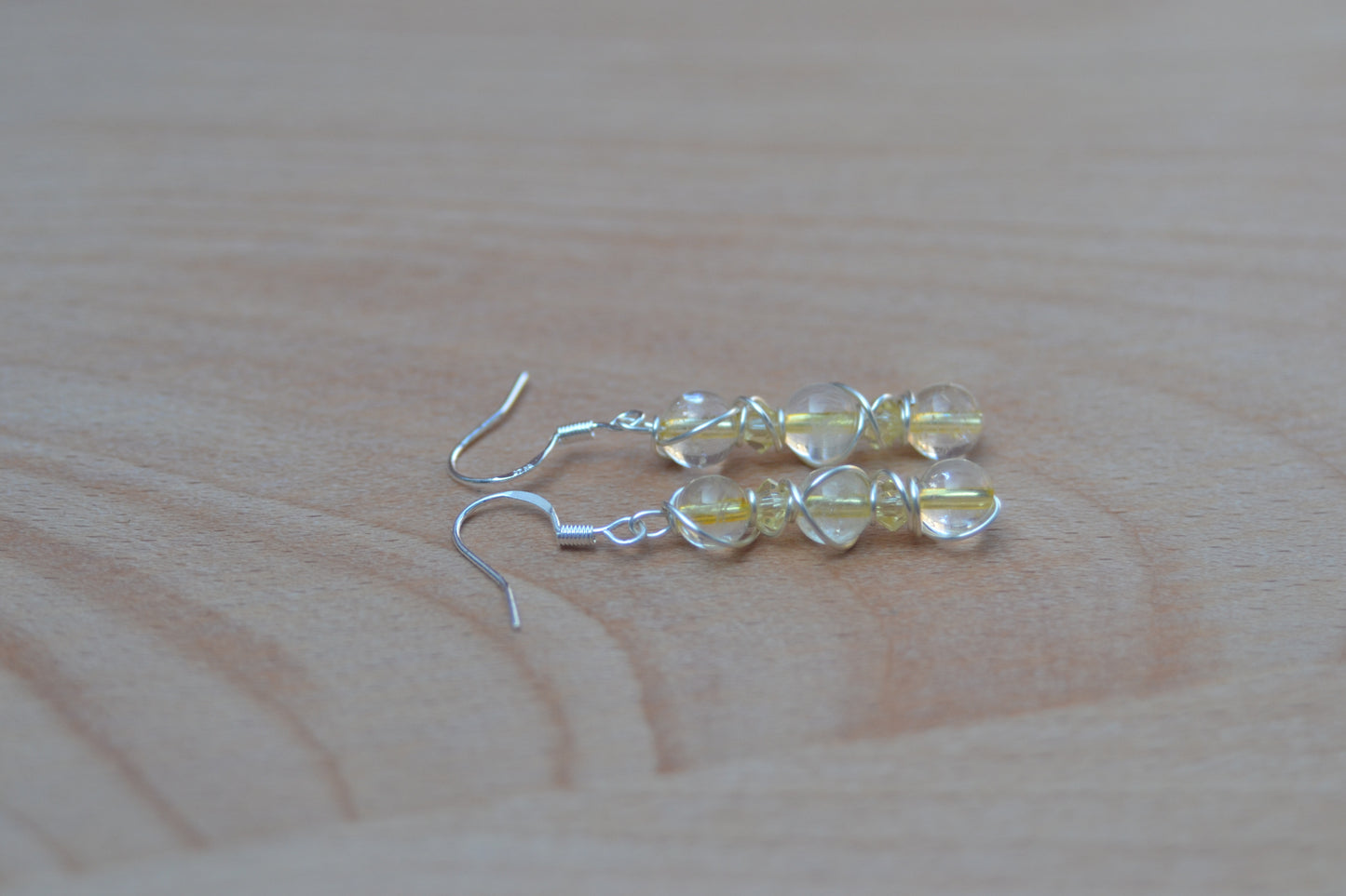 Citrine Sunburst Earrings