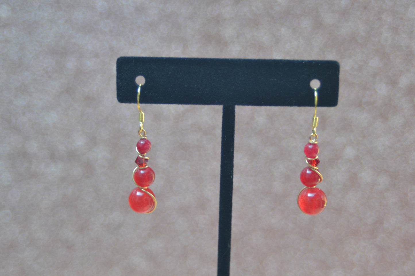 Cherry Radiance Earrings