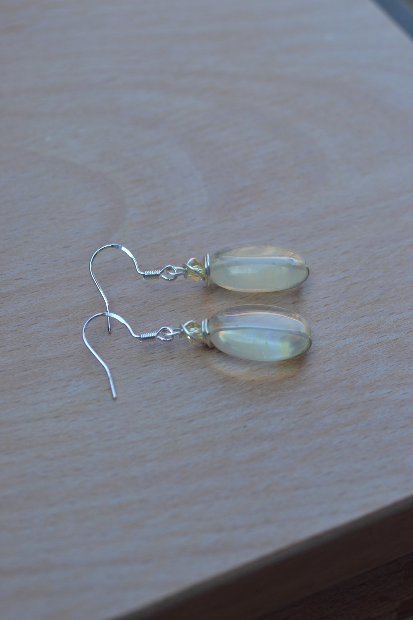 Sunlit Citrine Dangles