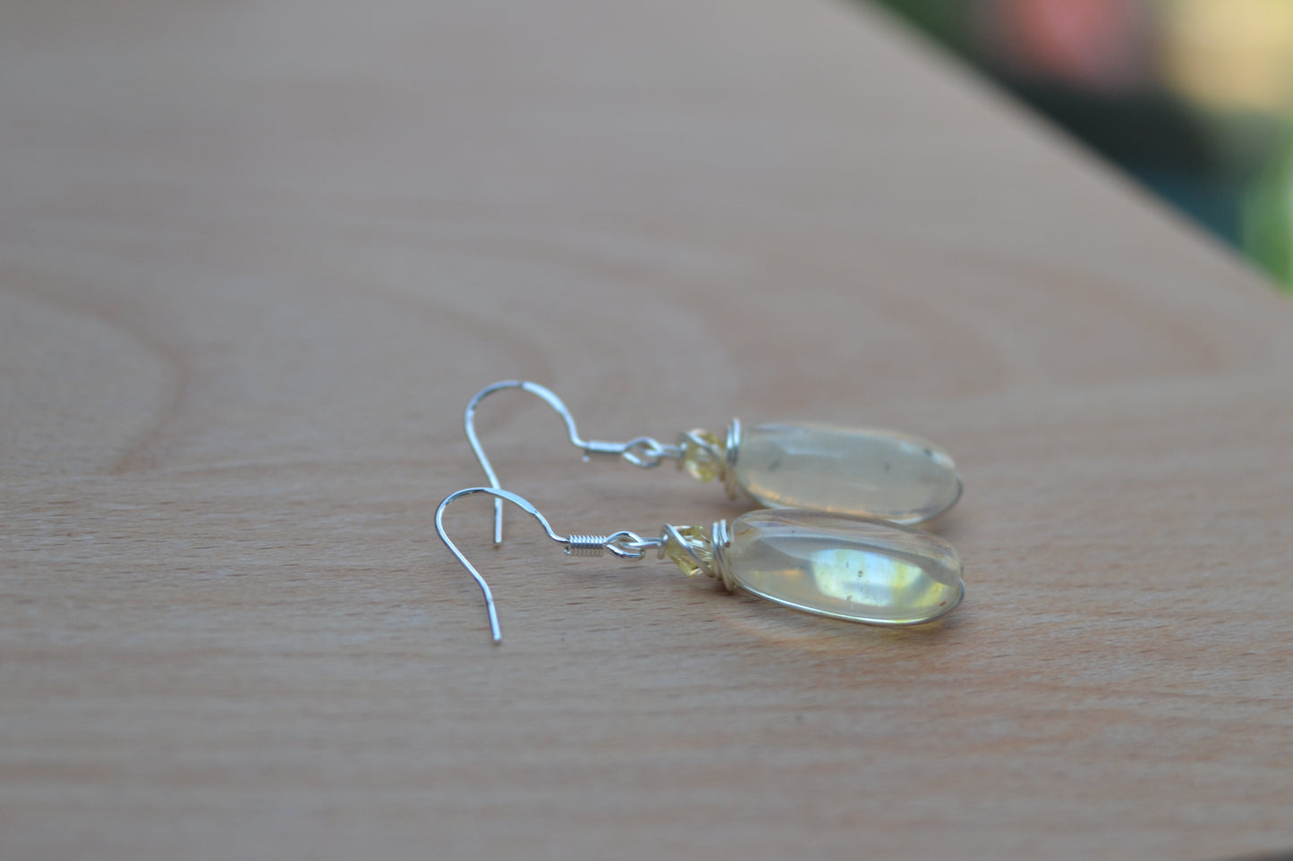 Sunlit Citrine Dangles