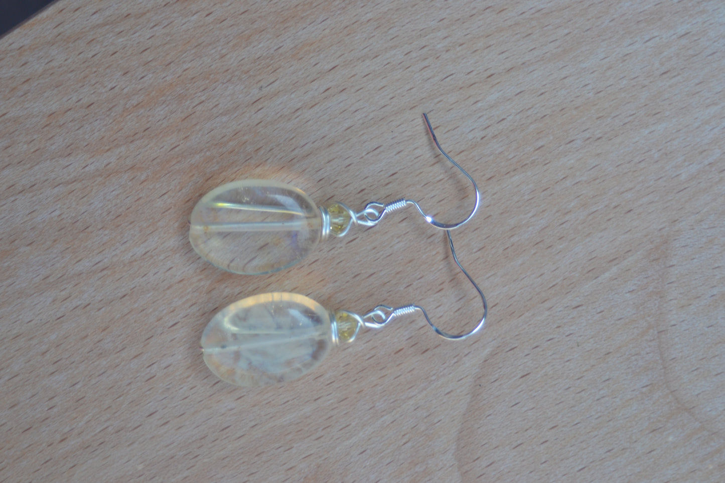 Sunlit Citrine Dangles