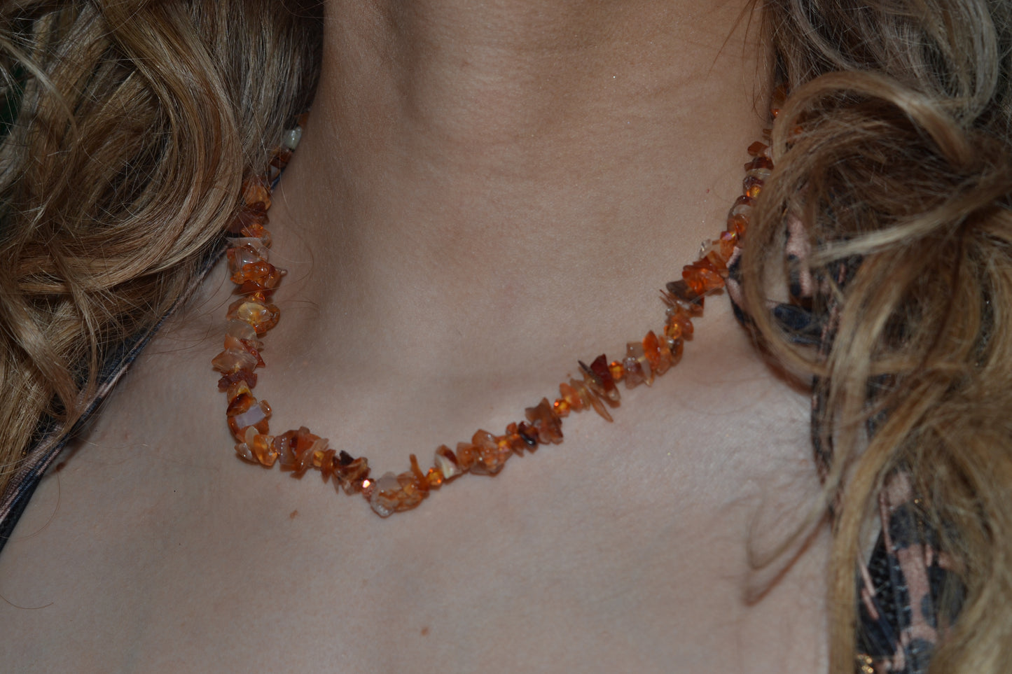 Fire Quartz Choker – Intimidating Power, Bold Energy, & Unapologetic Confidence