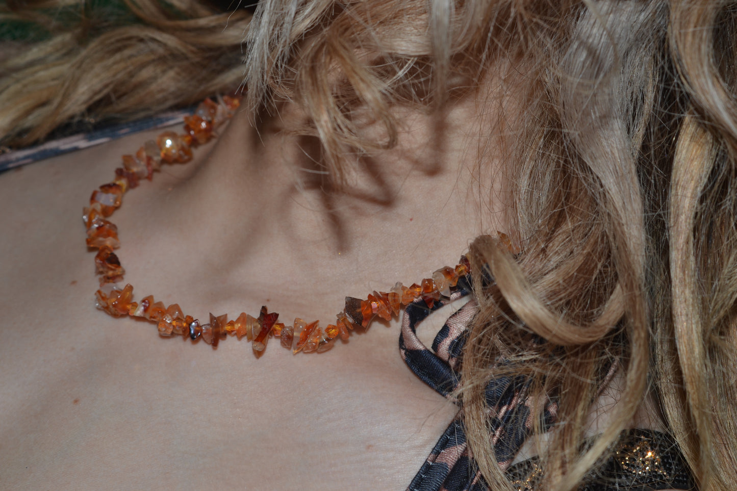 Fire Quartz Choker – Intimidating Power, Bold Energy, & Unapologetic Confidence