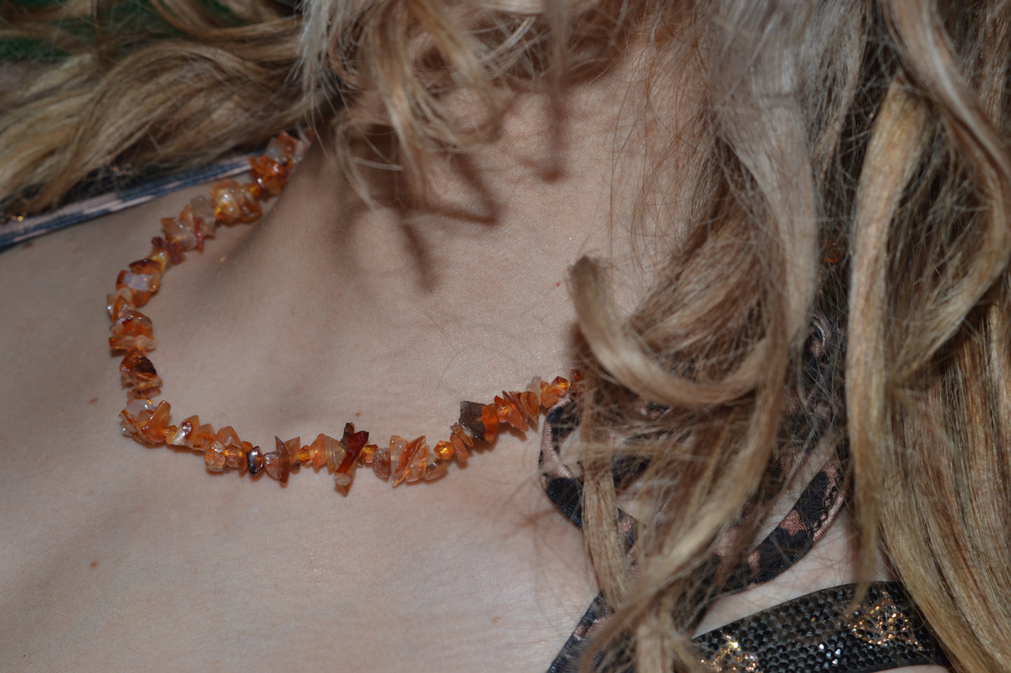 Fire Quartz Choker – Intimidating Power, Bold Energy, & Unapologetic Confidence