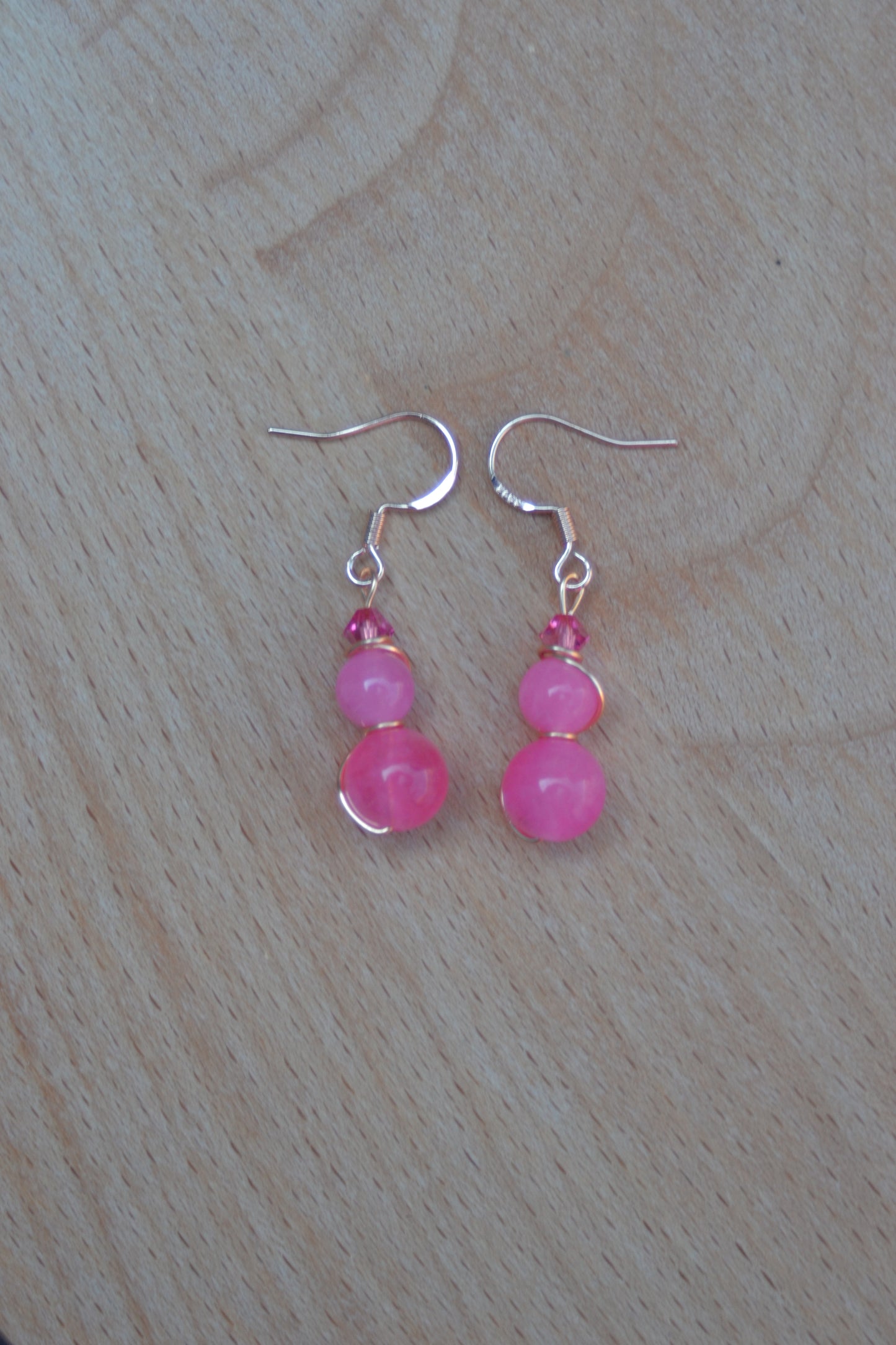 Joyful Pink Dangles