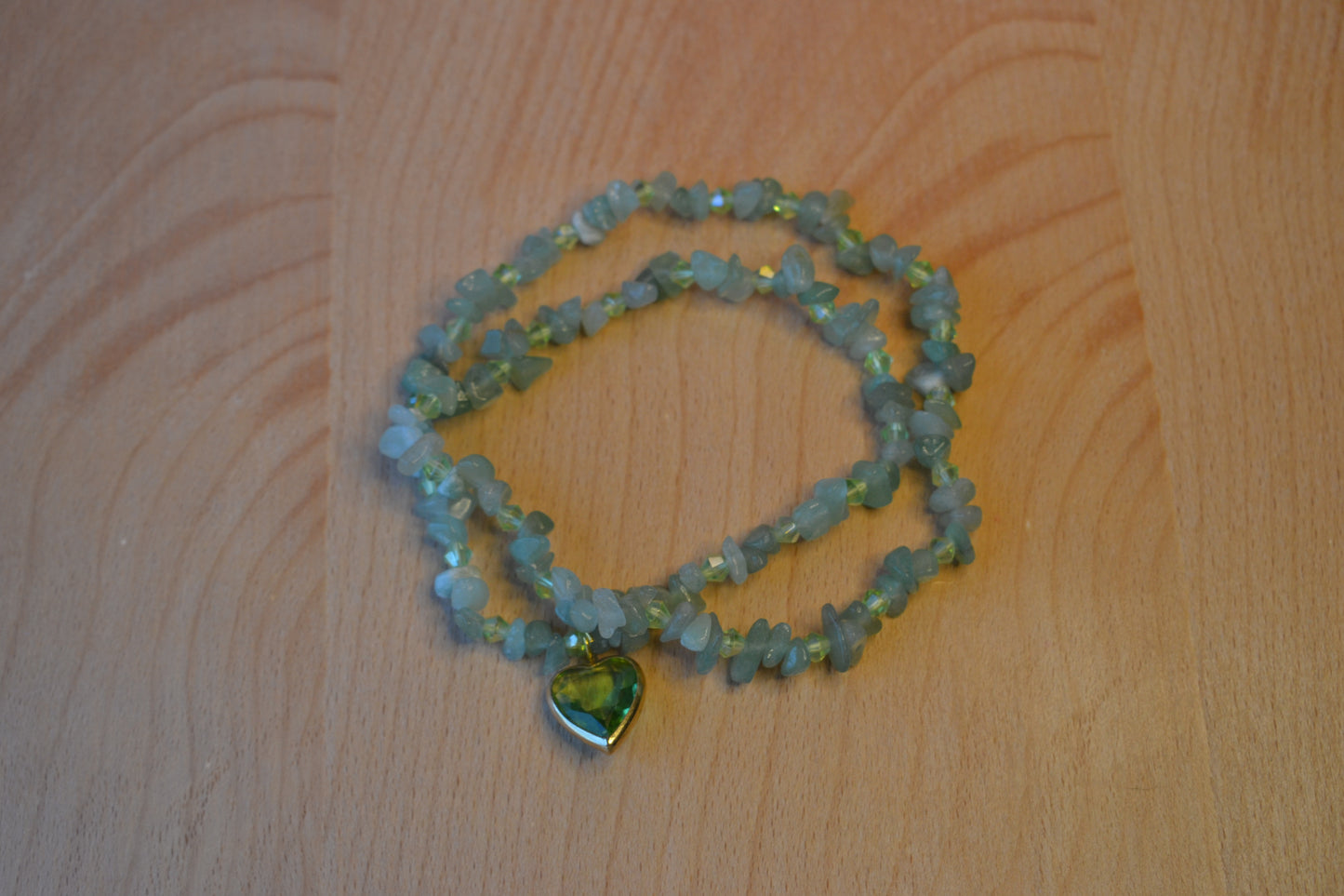 Fluorite & Aventurine Chip Set – Heart Clarity & Grounded Glow (3-Piece Jewelry Set)