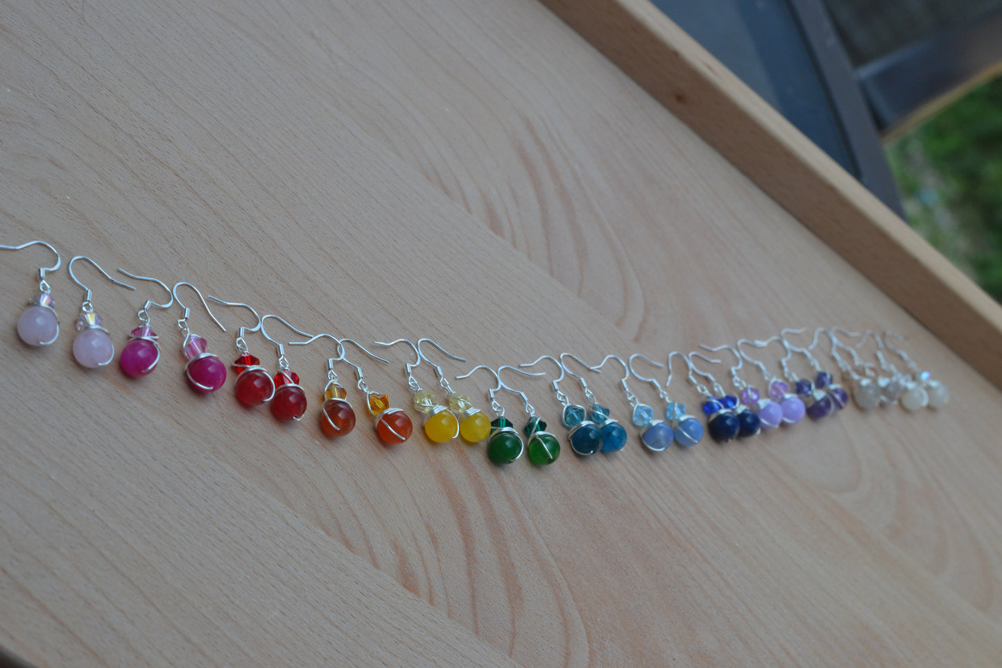 Rainbow Spectrum Earrings