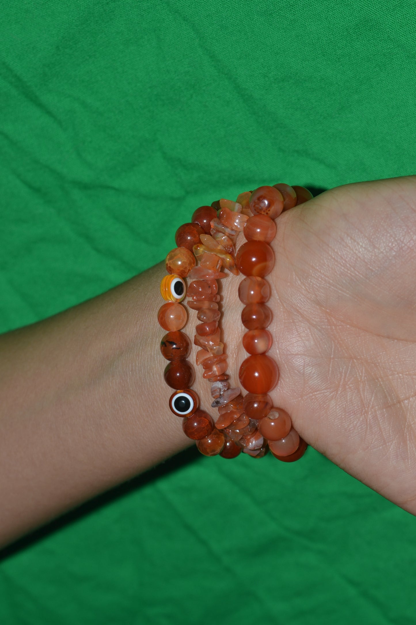 Fire Agate Bracelet β Radiant Orange Power & Sacred Craft