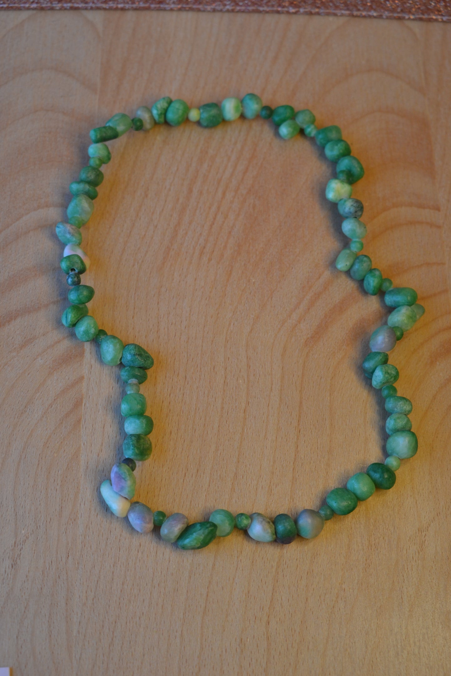 Raw Jade Choker & Bracelet Set – Wild Heart Energy & Earth Beauty (18")