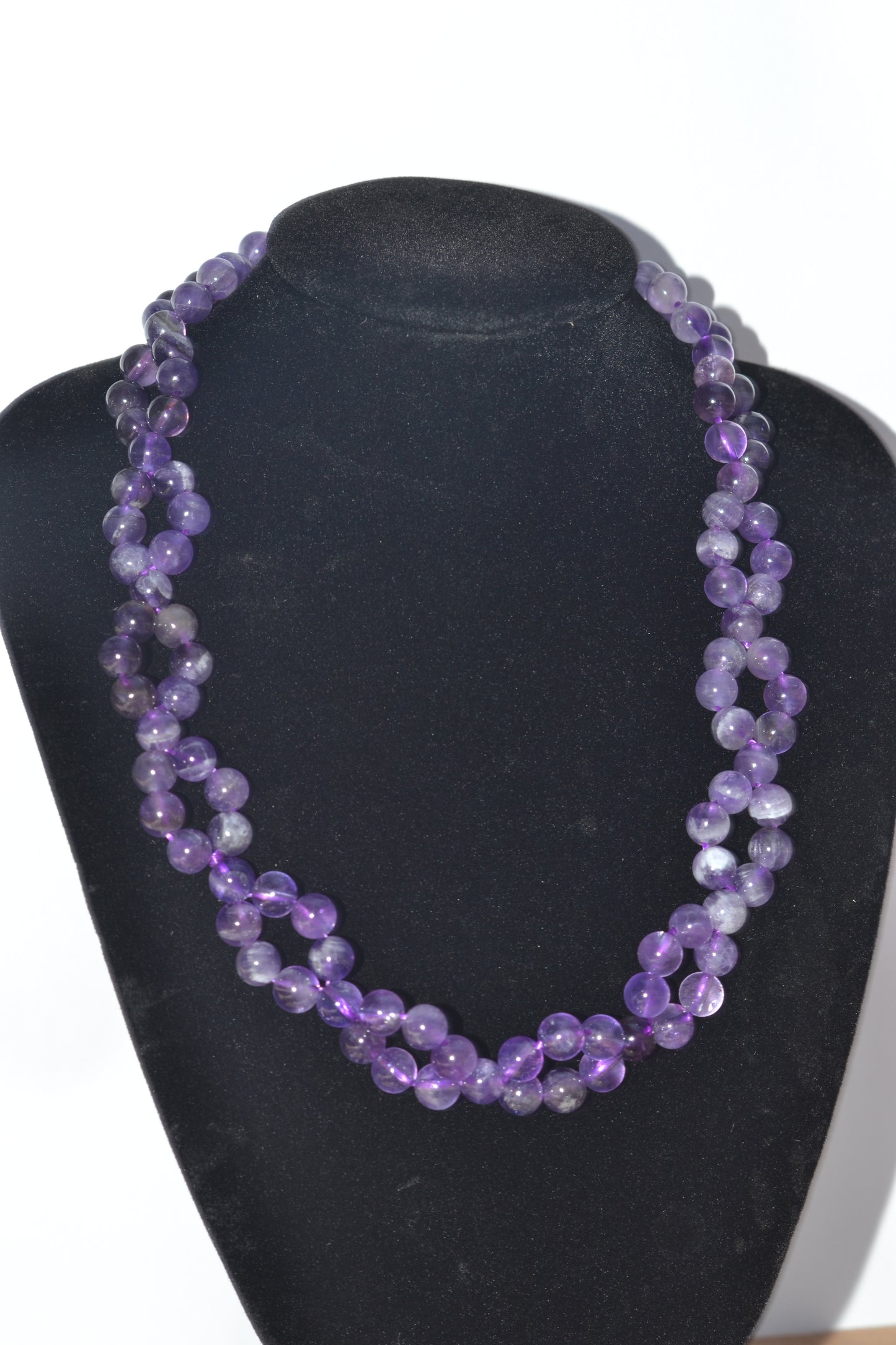 Mystic Amethyst Loop Choker