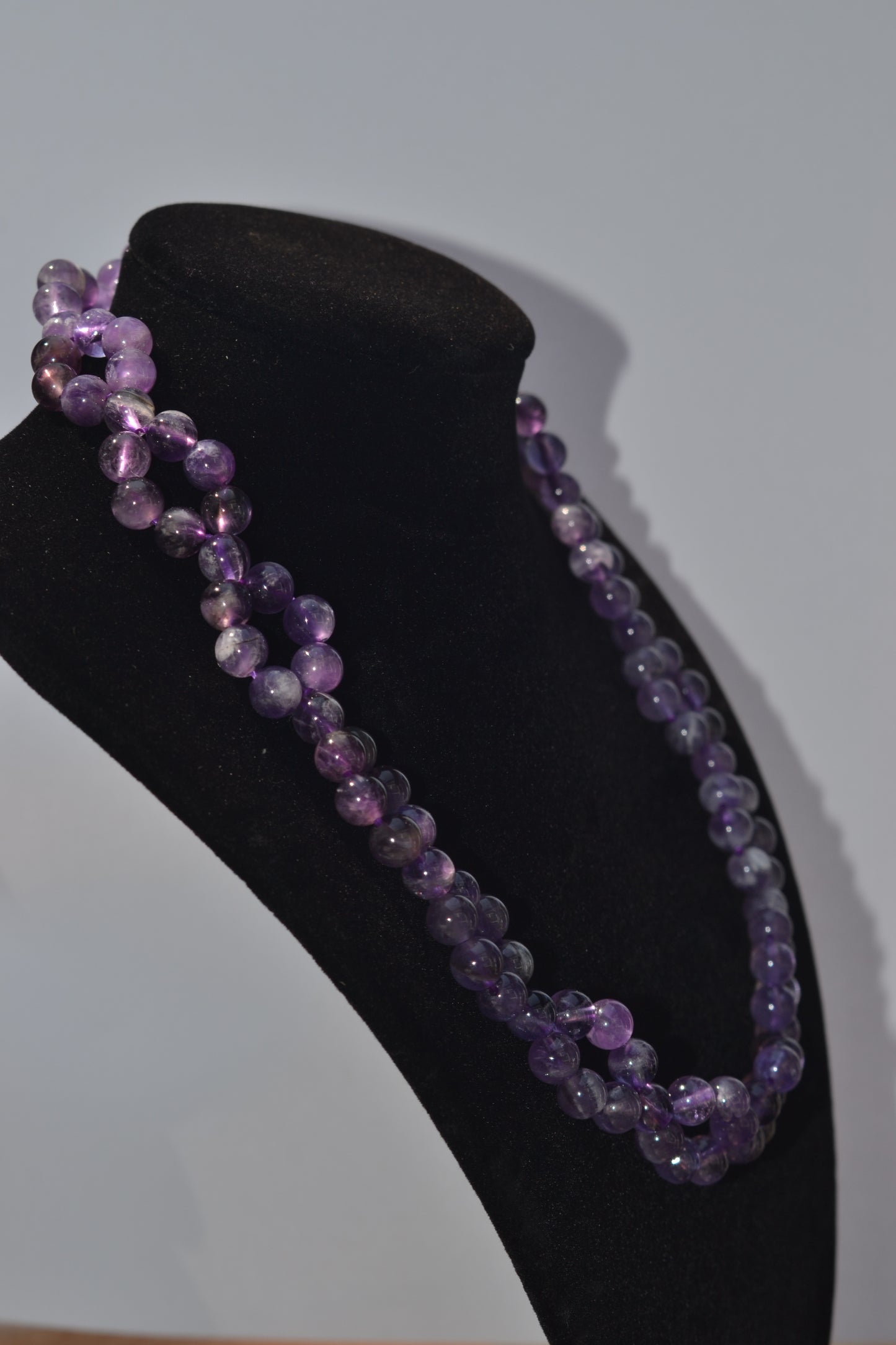 Mystic Amethyst Loop Choker