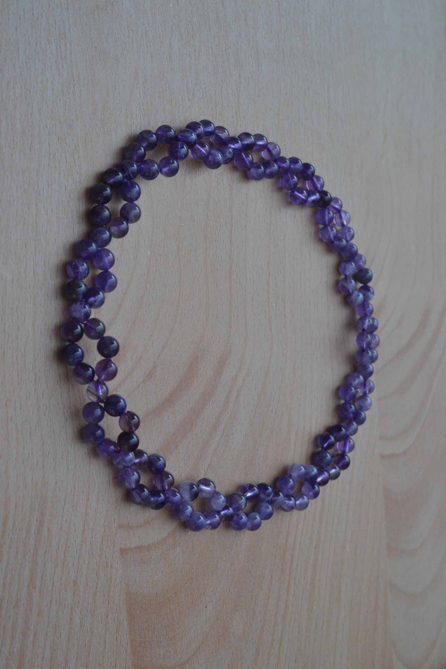 Mystic Amethyst Loop Choker