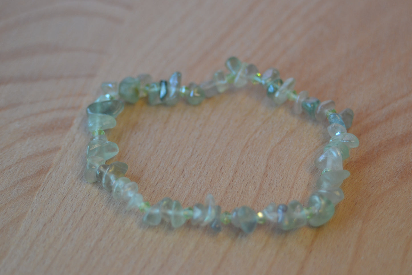 Aura Fluorite Bracelet – Vibrant Energy & Healing