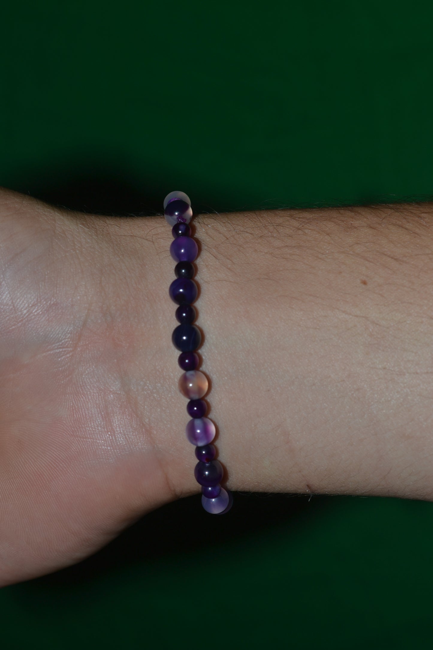 Purple Agate Bracelet – Calming Energy & Inner Stability