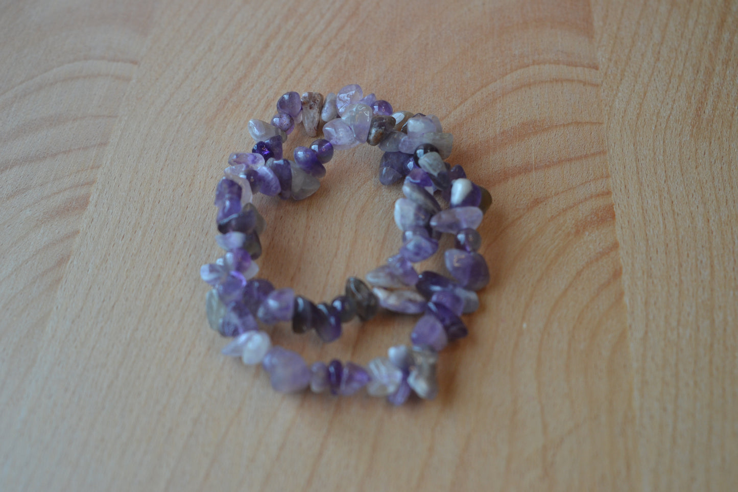 ๐ Raw Radiance โ Amethyst Chip Choker