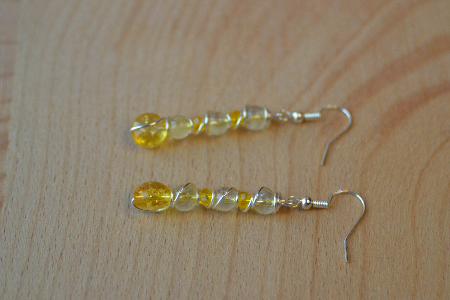 ☀️ Faceted Citrine Earrings – “Solar Clarity”