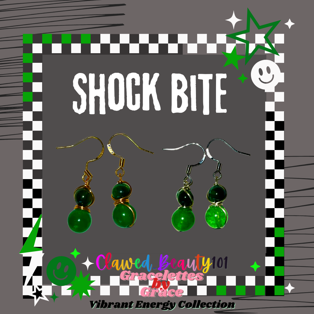 Shock Bite Earrings (Gold or Silver)
