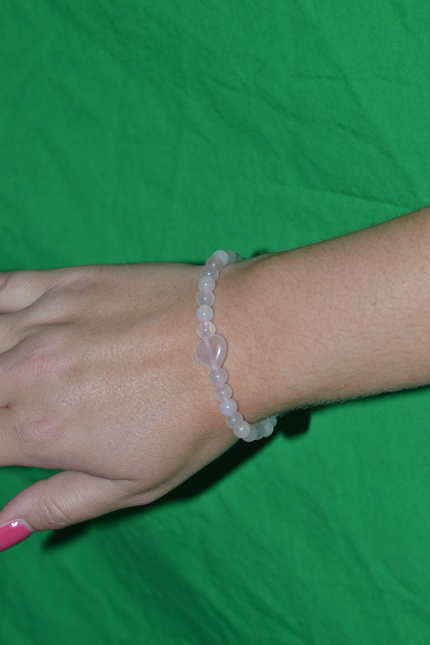 Rose Quartz Love Magnet Bracelet