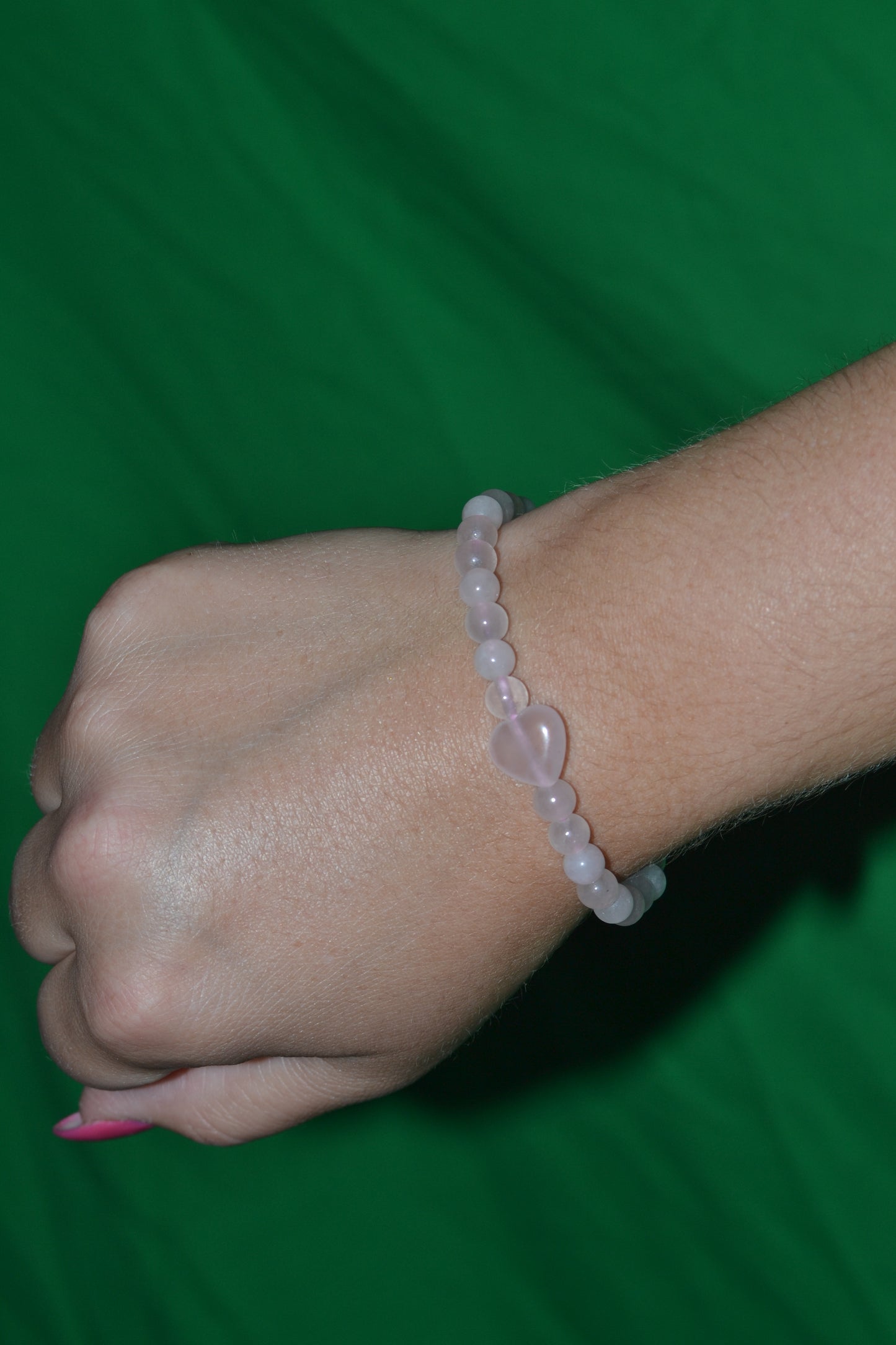 Rose Quartz Love Magnet Bracelet