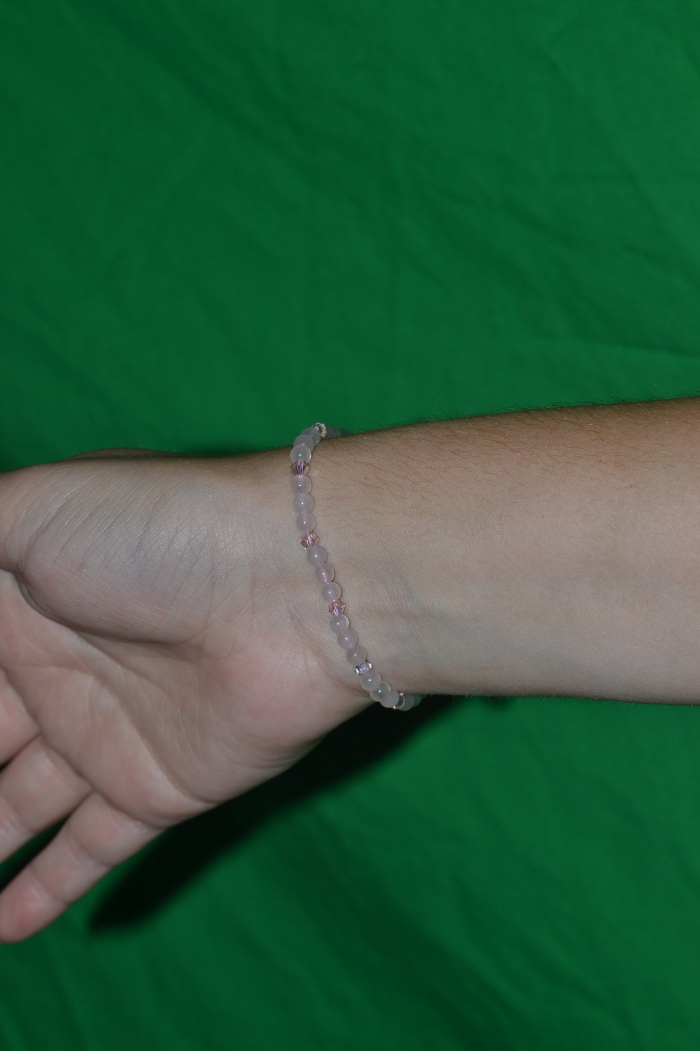 Delicate Rose Quartz Bracelet – Self-Love & Confidence