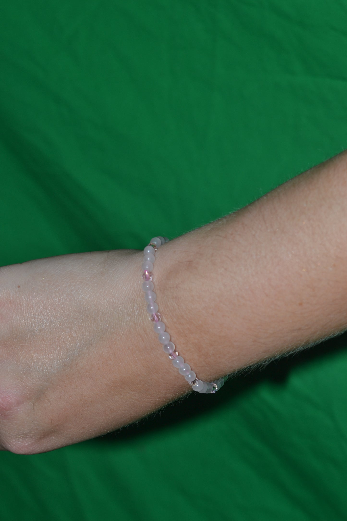 Delicate Rose Quartz Bracelet – Self-Love & Confidence