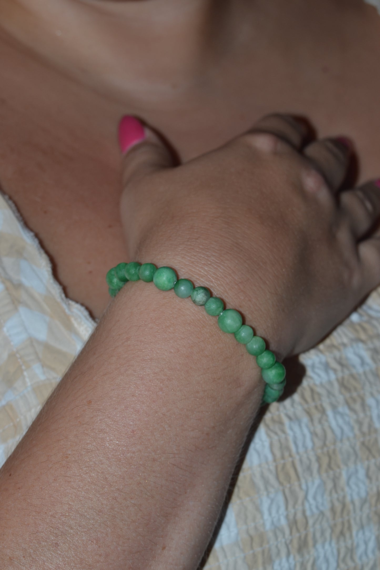 Unpolished Jade Bracelet & Earring Set – Raw Heart Energy & Earth Elegance