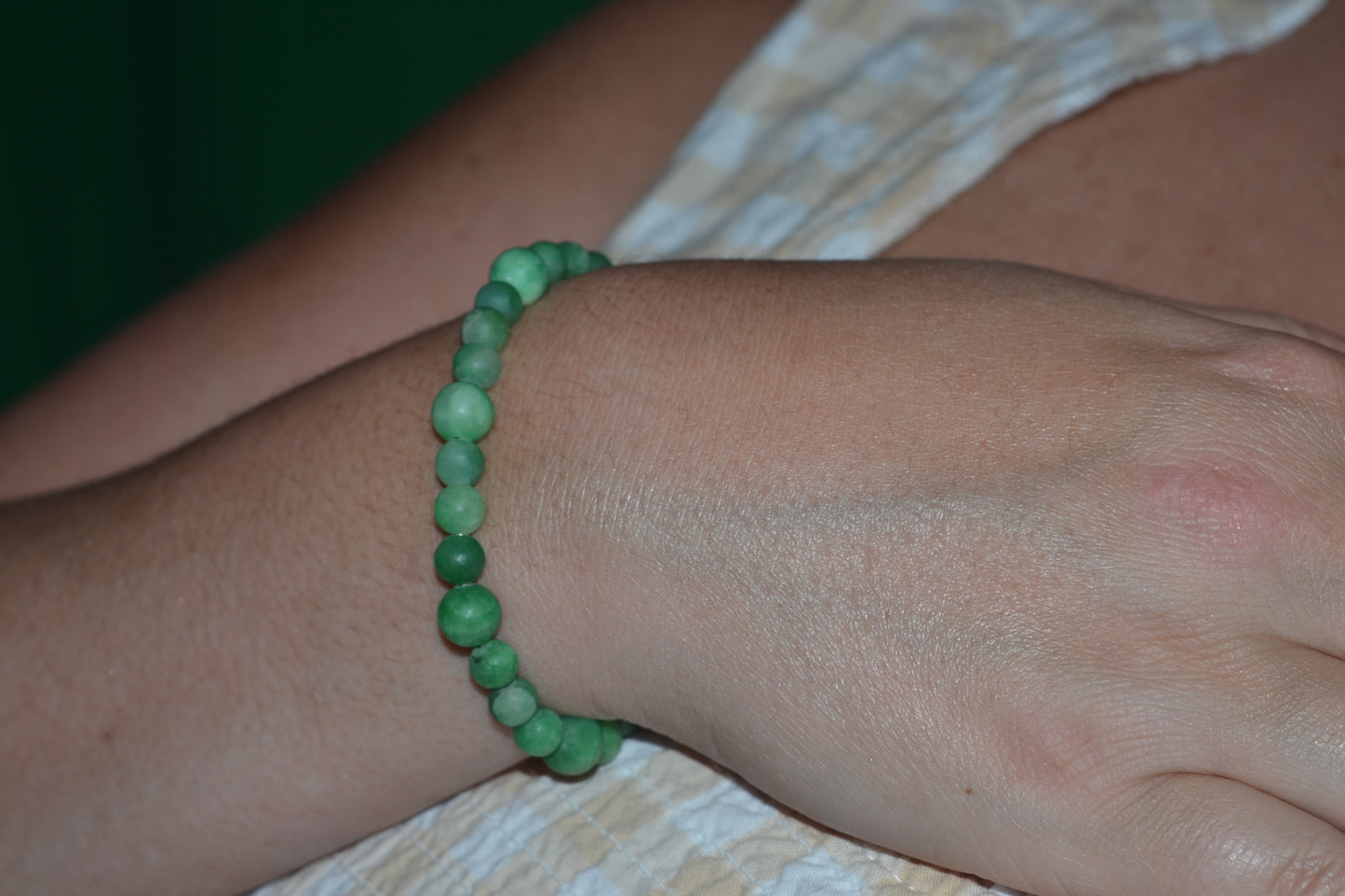 Unpolished Jade Bracelet & Earring Set – Raw Heart Energy & Earth Elegance