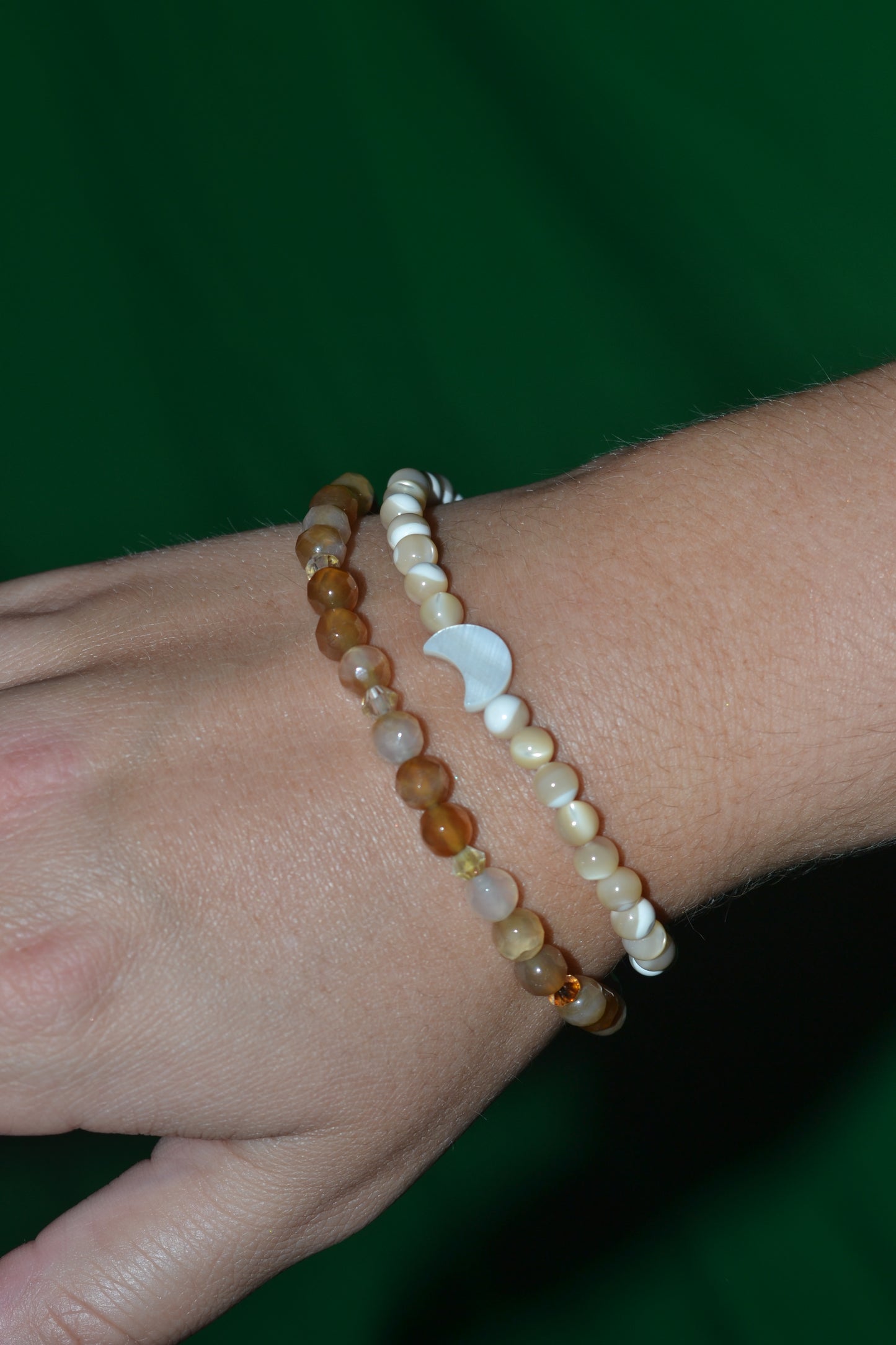 Yellow Jade & Smoky Quartz Jewelry Set – Radiant Feminine Energy & Empowered Joy