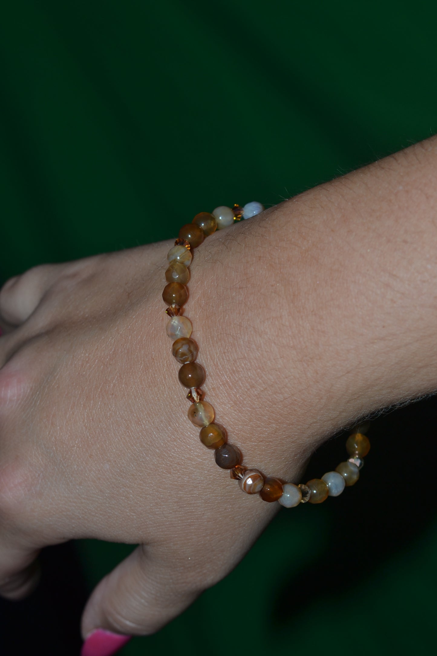 Yellow Jade & Smoky Quartz Jewelry Set – Radiant Feminine Energy & Empowered Joy