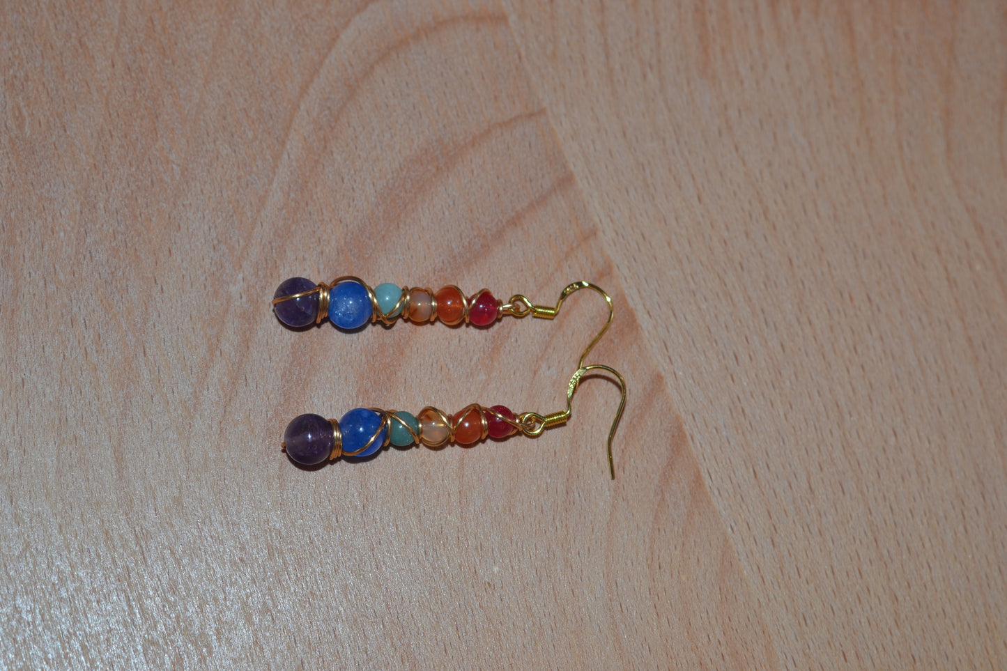 🌈 Rainbow Energy Earrings