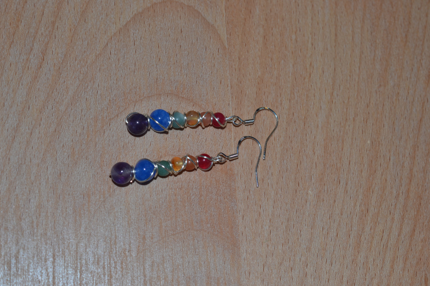 🌈 Rainbow Energy Earrings