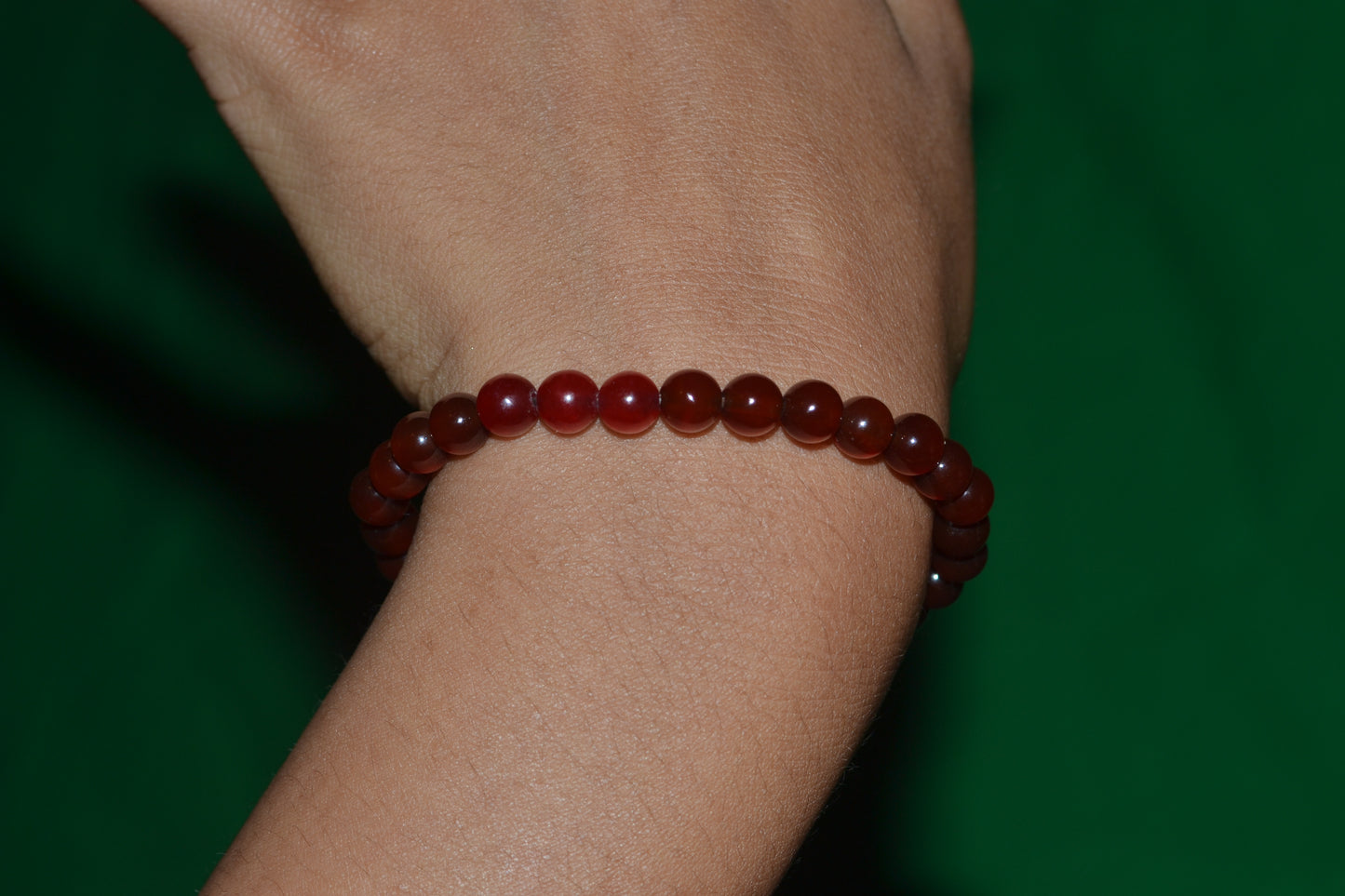 Carnelian & Cherry Quartz Power Bracelet – For Courage, Fire & Fighting for Yourself