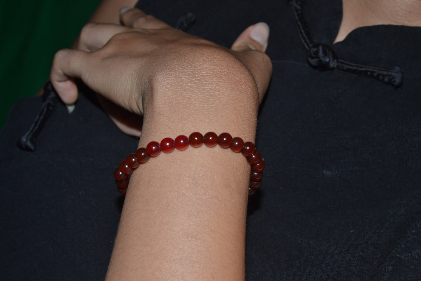 Carnelian & Cherry Quartz Power Bracelet – For Courage, Fire & Fighting for Yourself